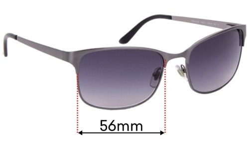 Versace MOD 2149 Replacement Lenses 56mm wide 