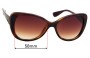 Sunglass Fix Replacement Lenses for Vogue VO2819-S - 58mm Wide 