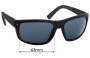 Sunglass Fix Replacement Lenses for Vuarnet VL1413 - 63mm Wide 
