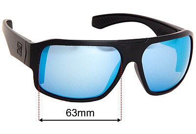 Jet Pilot Strike Ersatzlinsen 63mm wide 